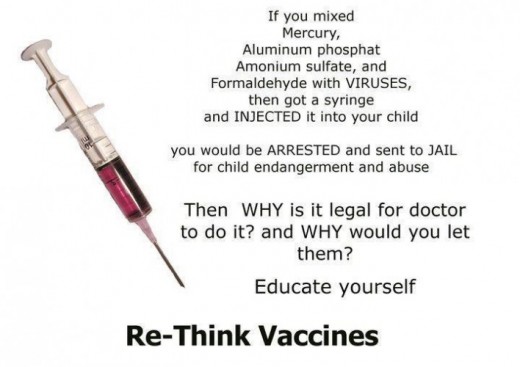 Would you re-think a vaccine for your child if this is all you saw, ignoring any theories of harm? or safety? 