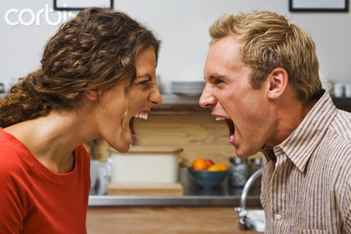 "No, I didn't get you an anniversary gift!"