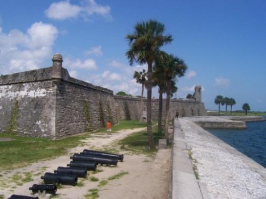 Castillo De San Marco Or The Old Spanish Fort As It Is Known To Locals Is One Of The Most Haunted Places In St Augustine Florida