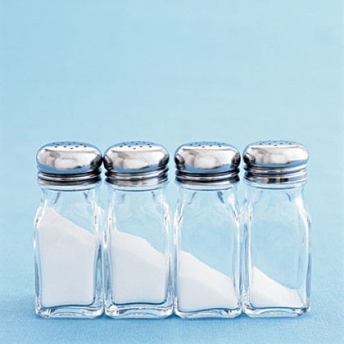 Reducing the sodium is simple. 