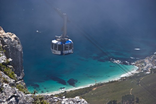 Cable car, fun and thrilling, not recommended on slight windy days especially if your not keen with heights. 