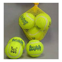 Tiny squeaky Air Kong balls