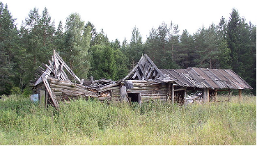 Abandoned cabin in Belarus by brother of Alex Zelenko