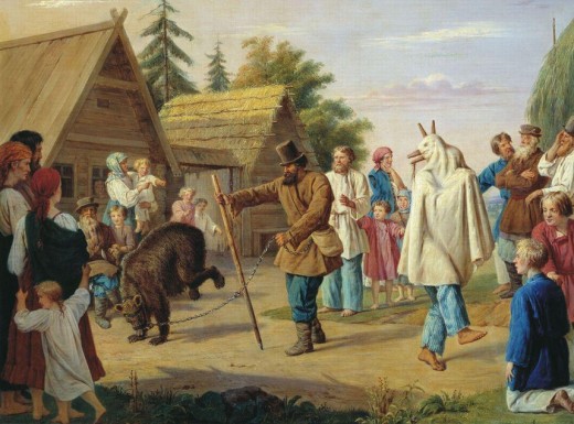 Valachobny or singing in a wandering group going from house to house