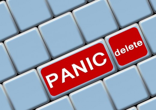 Panic Delete keyboard 