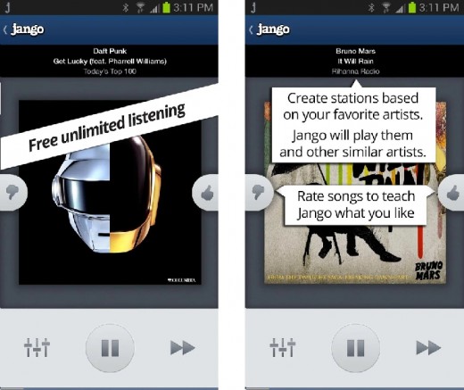 Jango: the radio player app