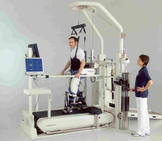 Automated Locomat Machine for stroke rehab
