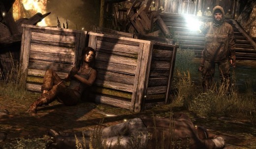 Tomb Raider PS3 gameplay