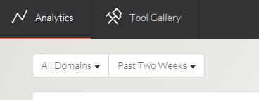 Select "Tool Gallery."