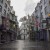 The streets of Diagon Alley. The streets of Diagon Alley.