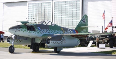 The first operational jet fighter. Me-262