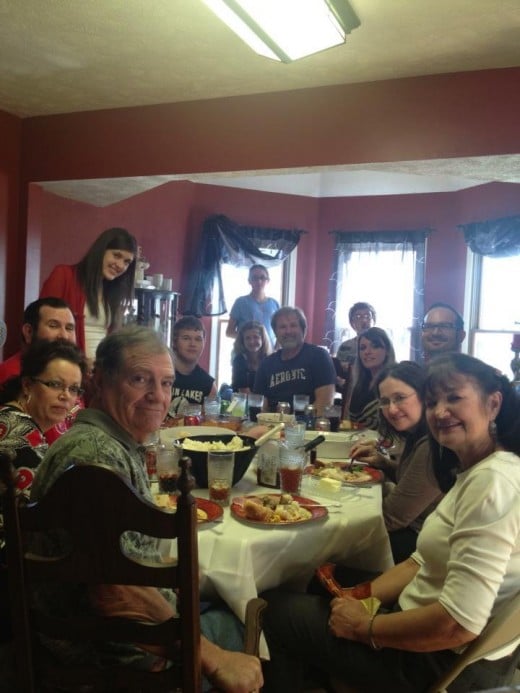 My family at Thanksgiving