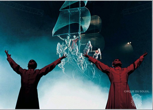 Cirque du Soleil acrobatics