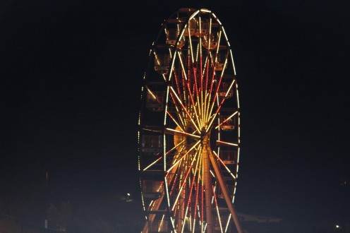 Ferris Wheel we saw when they had the Caloundra festival in front of the beach. 
