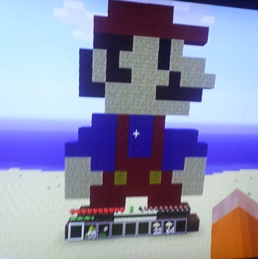 My Husband's 8 Bit Mario
