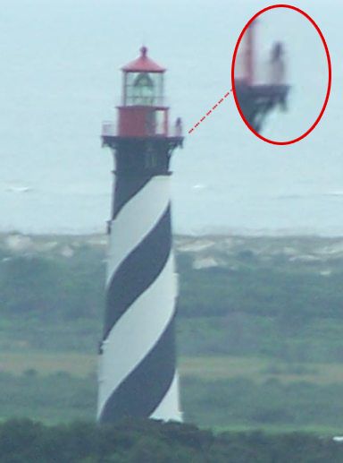 Girl Ghost At Top Of St Augustine Lighthouse. Many people have seen the little girl ghost up on the walk around at the top of the lighthouse. She is most often seen early in the morning just after sunrise when the lighthouse is locked up. 
