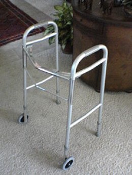 Front-wheeled walker