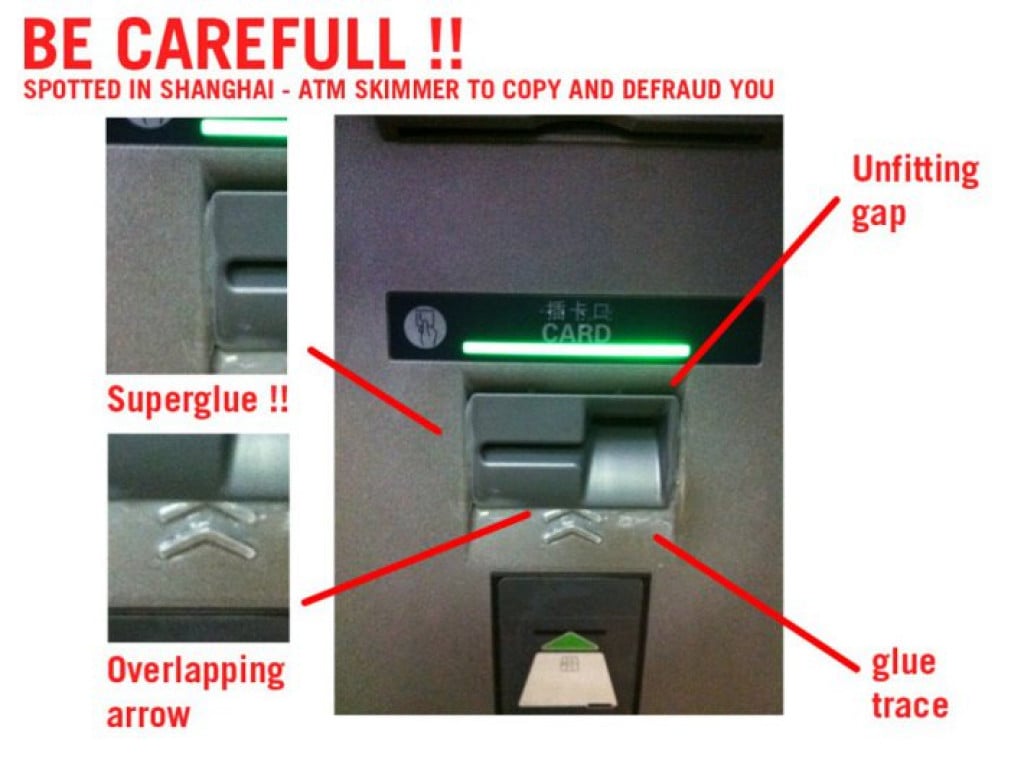 Avoiding Credit Card Skimmers