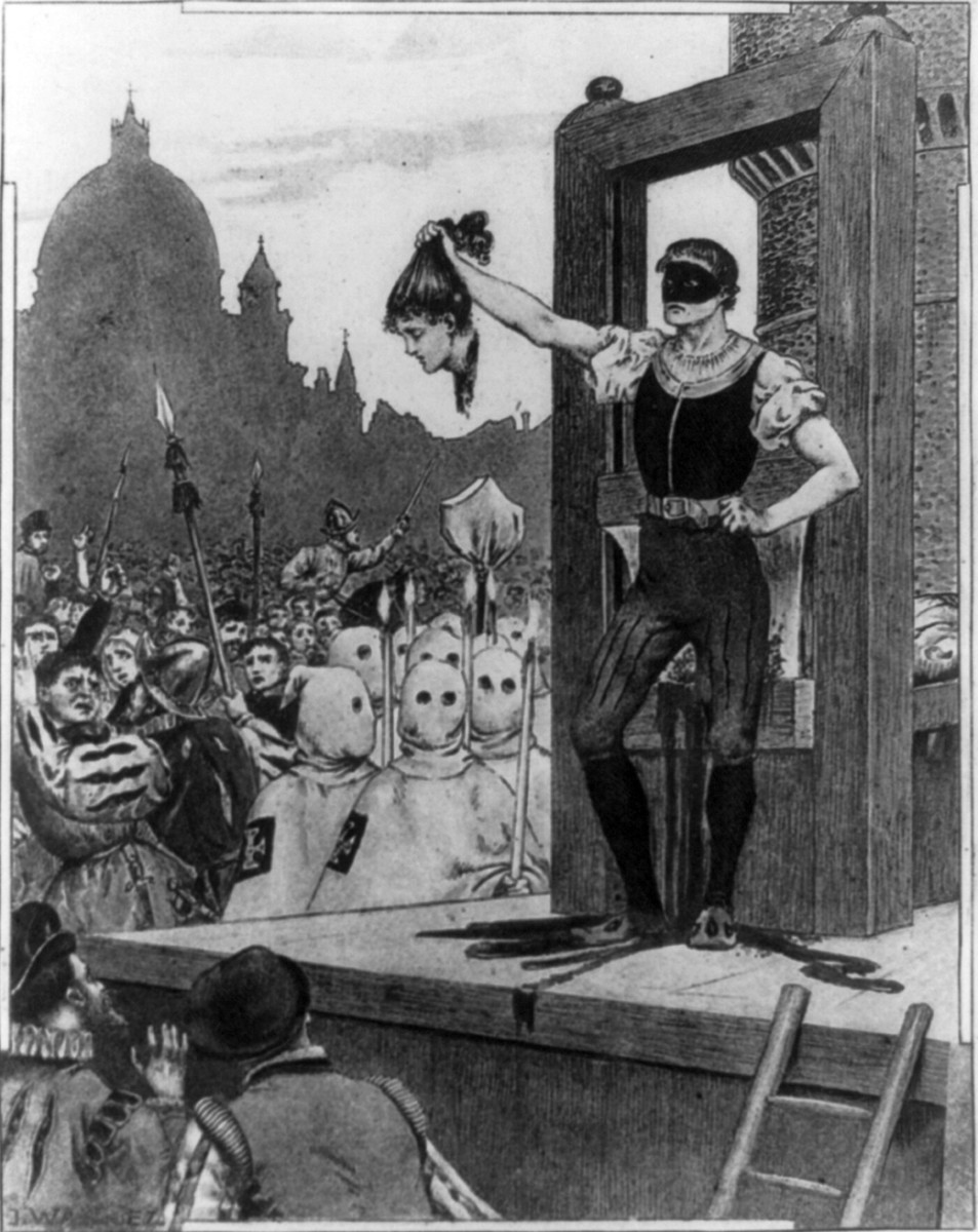 Execution of Beatrice Cenci.