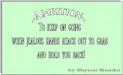 Ambition – What is Ambition? 32nd Good Word of the Good Word Project