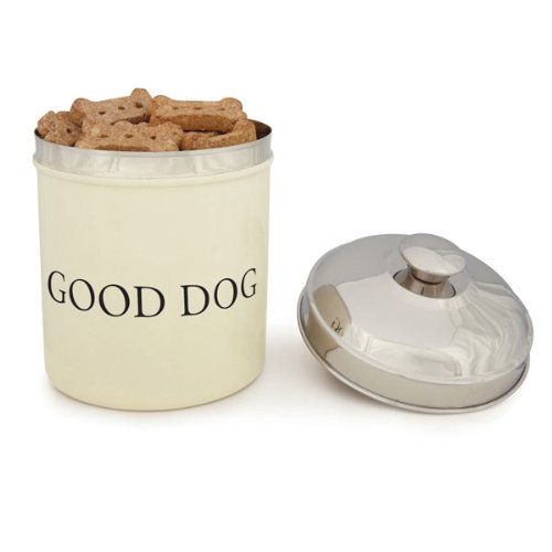 Good Dog Stainless Steel Treat Canister