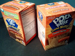 Pop-Tarts, in both Chocolate Peanut Butter and Peanut Butter