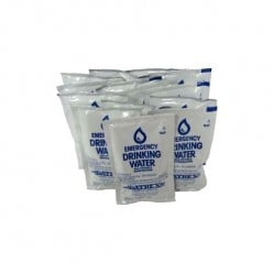Water Boxes and Pouches for Emergency Preparedness