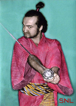 John Belushi as The Samurai!