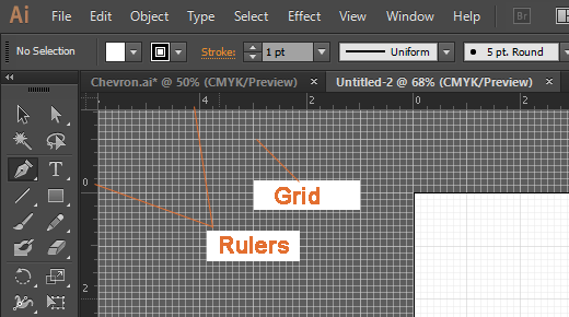 Rulers and Grid