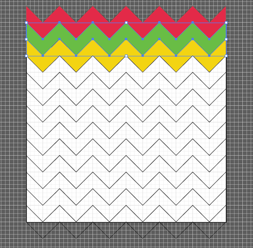 Top 3 Chevron Patterns With Color