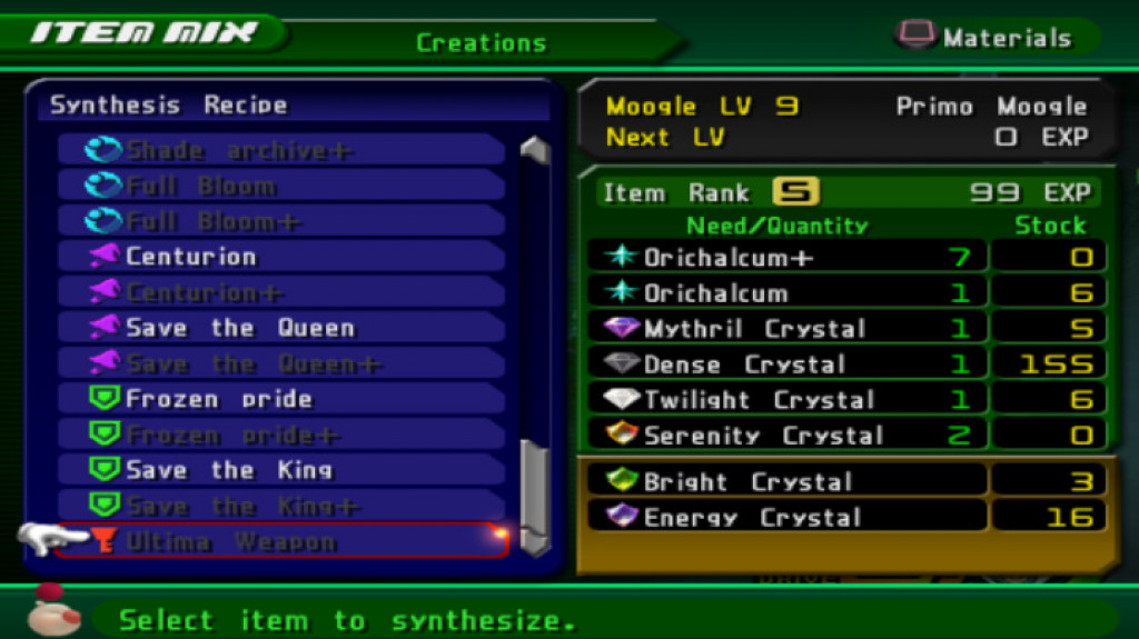 kingdom hearts 2.5 twilight crystal