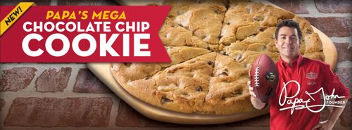 Papa John's Mega Cookie