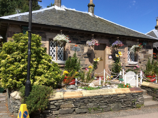 A quaint house in Luss