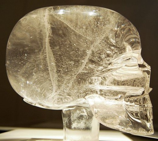 Crystal Skull in the British Museum