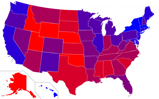 Do you look at the country through colored lenses?  This voter apathy guide may not be for you.
