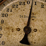 Antique scale: Can aspirin help with weight loss?  The jury is still out.  
