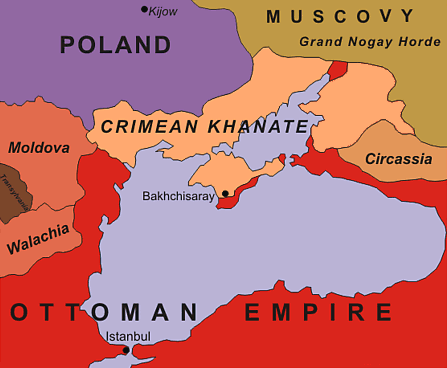 Before it was Russian, Crimean peninsula was a Turco-Mongol vassal state under the Ottoman Empire for three hundred years.