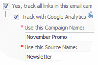 More analytics features