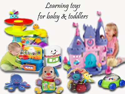 Interactive learning toys for babies and toddlers