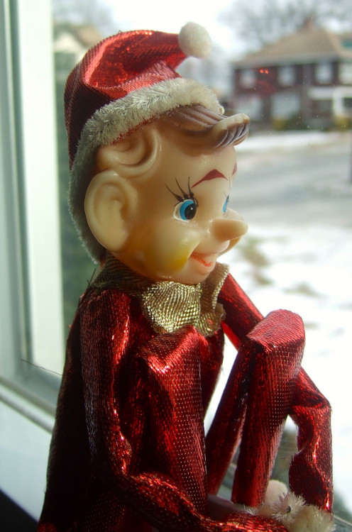 Vintage Christmas Elf