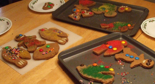 The Christmas cookies decorated by kids usually taste the best of all!