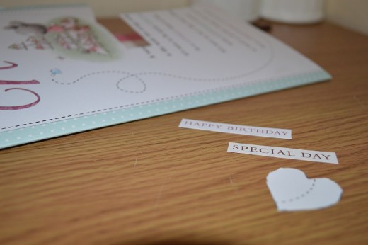 Almost every part of a greeting card can be up-cycled or used again in paper craft projects and scrap-booking