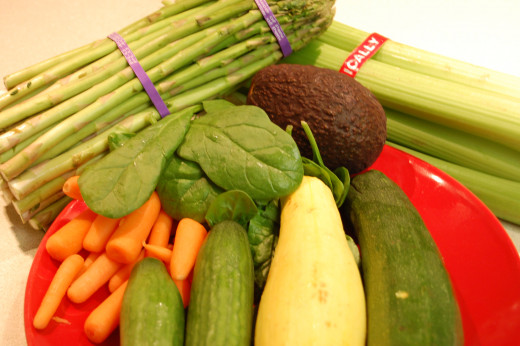 Assortment of vegetables