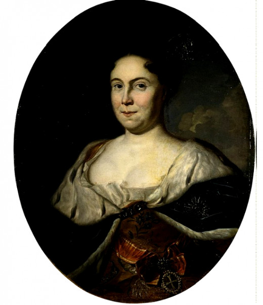 Catherine I by Carel de Moor 