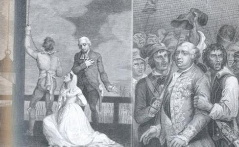 The Execution Scene of Louis XVI and His Queen
