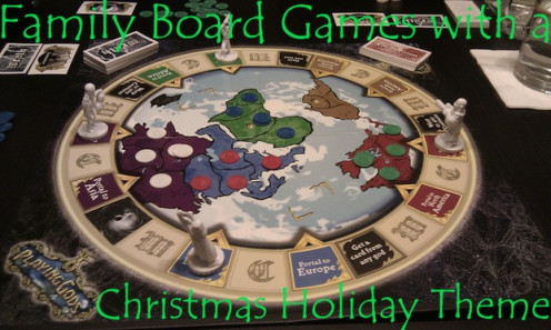 Family Board Games With A Christmas Holiday Theme