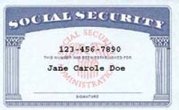 Image result for social security card