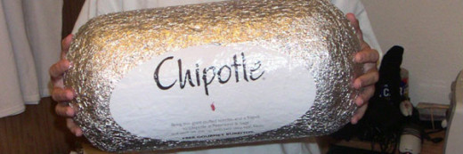 Giant Chipotle Burrito