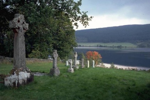A Hillside Cemetery