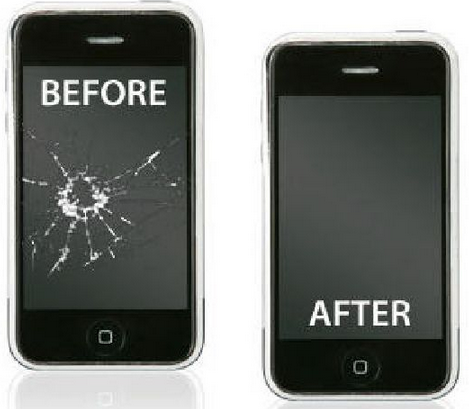 Repairing damaged and unresponsive iPod touch screen